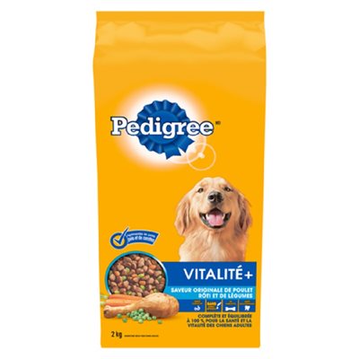 PEDIGREE - NOUR.CHIEN VITALITE PLUS - 2KG