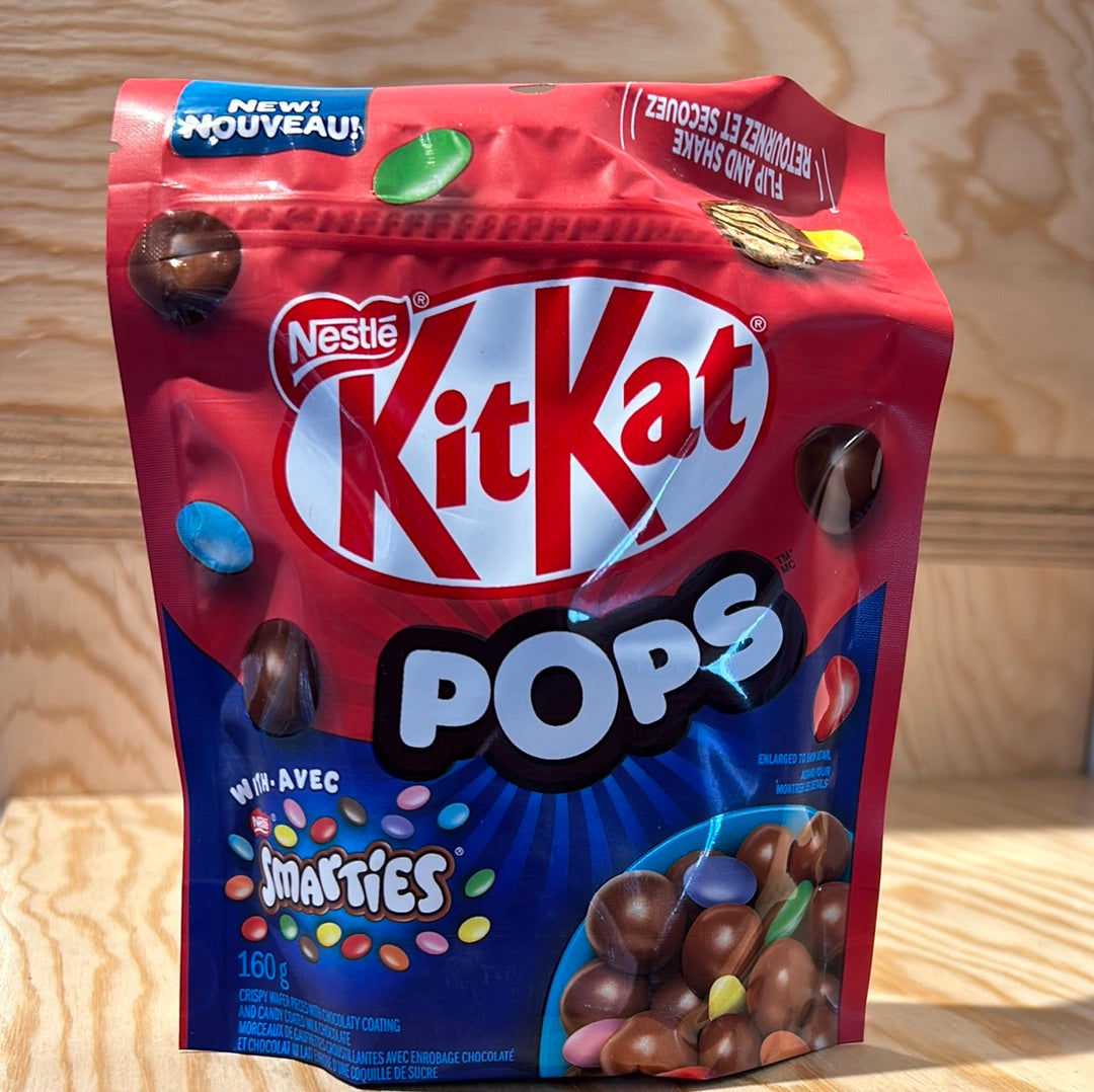 KIT KAT POPS MEL. SMARTIES -160 GR