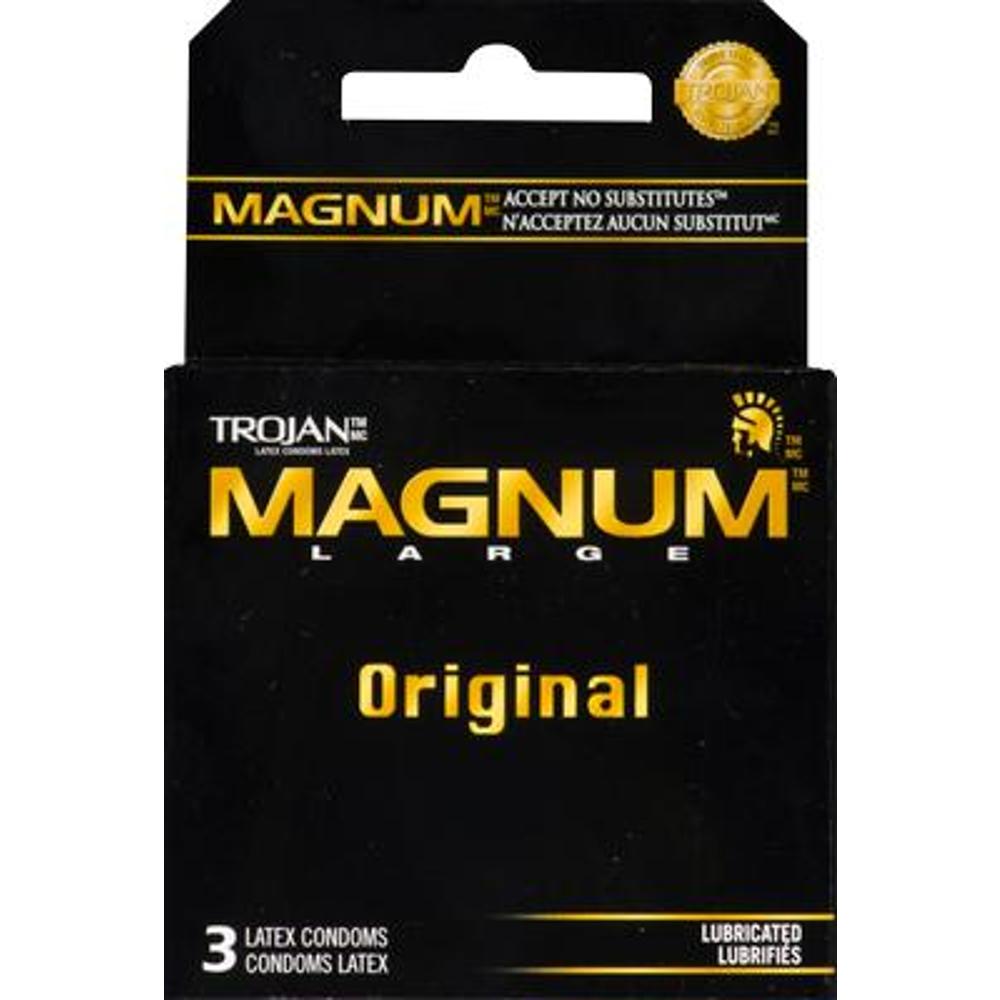 MAGNUM - Condoms lubrifiés - 3 un.