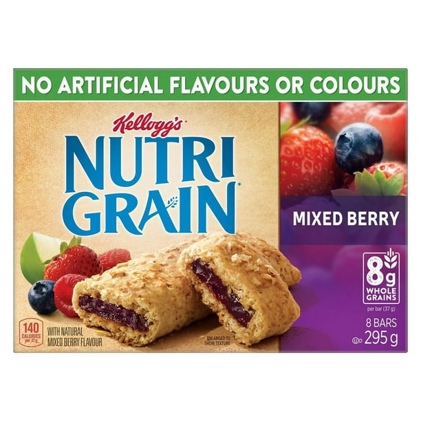 Barre Fruits des champs Nutri Grain 37gr