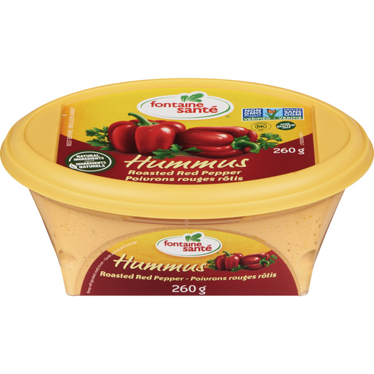 Hummus poivrons rouges