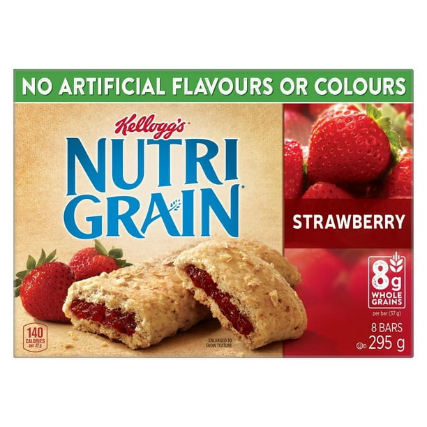 Barre Fraise Nutri Grain 37gr