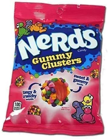 NERDS CROQUANT - ROUGE - 142G