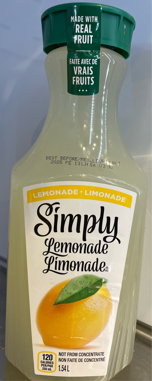 Limonade-citron-Simply - 1.54 L