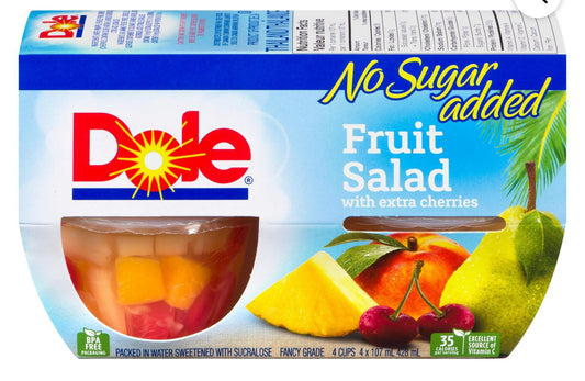 Salade de fruit DOLE 107 ml