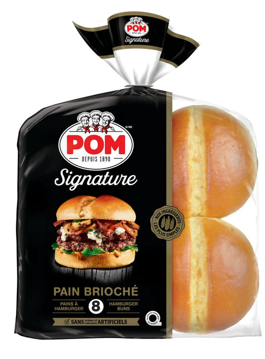 Pain Hamburger brioché- 8 un