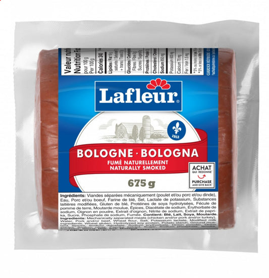 Bologne fumé naturellement - 675g
