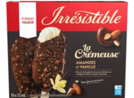 Barre Glacée Vanille Et Amande - 72 ml