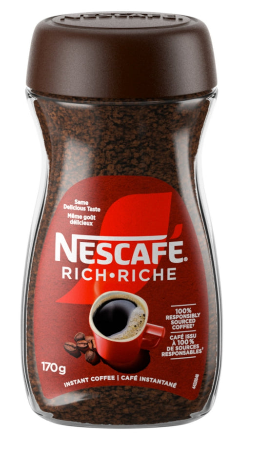 CAFÉ INSTANTANNÉ NESCAFE - 170 GR