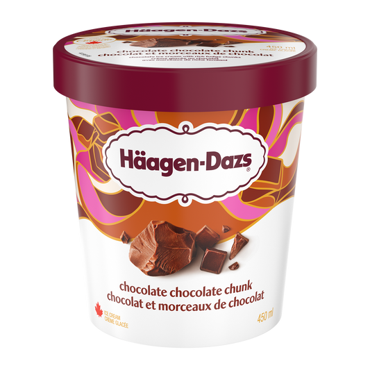 Haagen-Dazs - Chocolat et morceaux de chocolat- 450ml