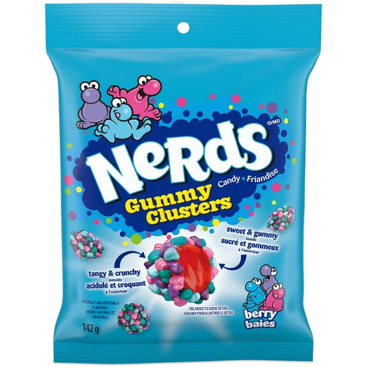 NERDS CROQUANT - BLEU - 142G