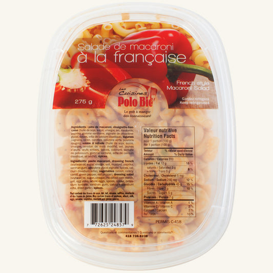 Salade macaroni à la française 275g