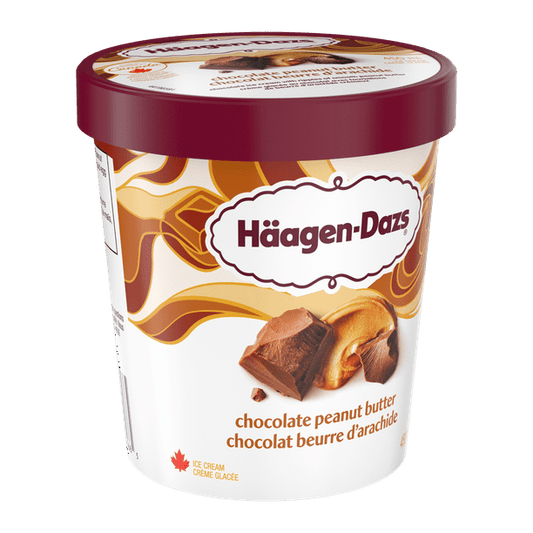 Haagen-Dazs - Choco et arachide - 450ml