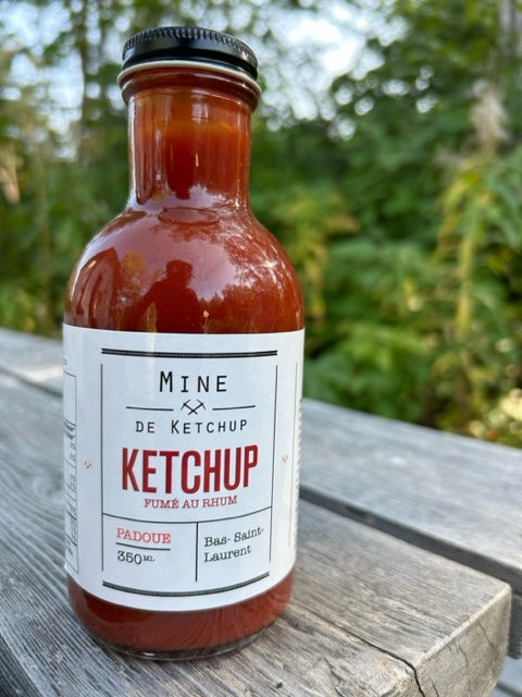 Ketchup fumé au rhum - 350 ml