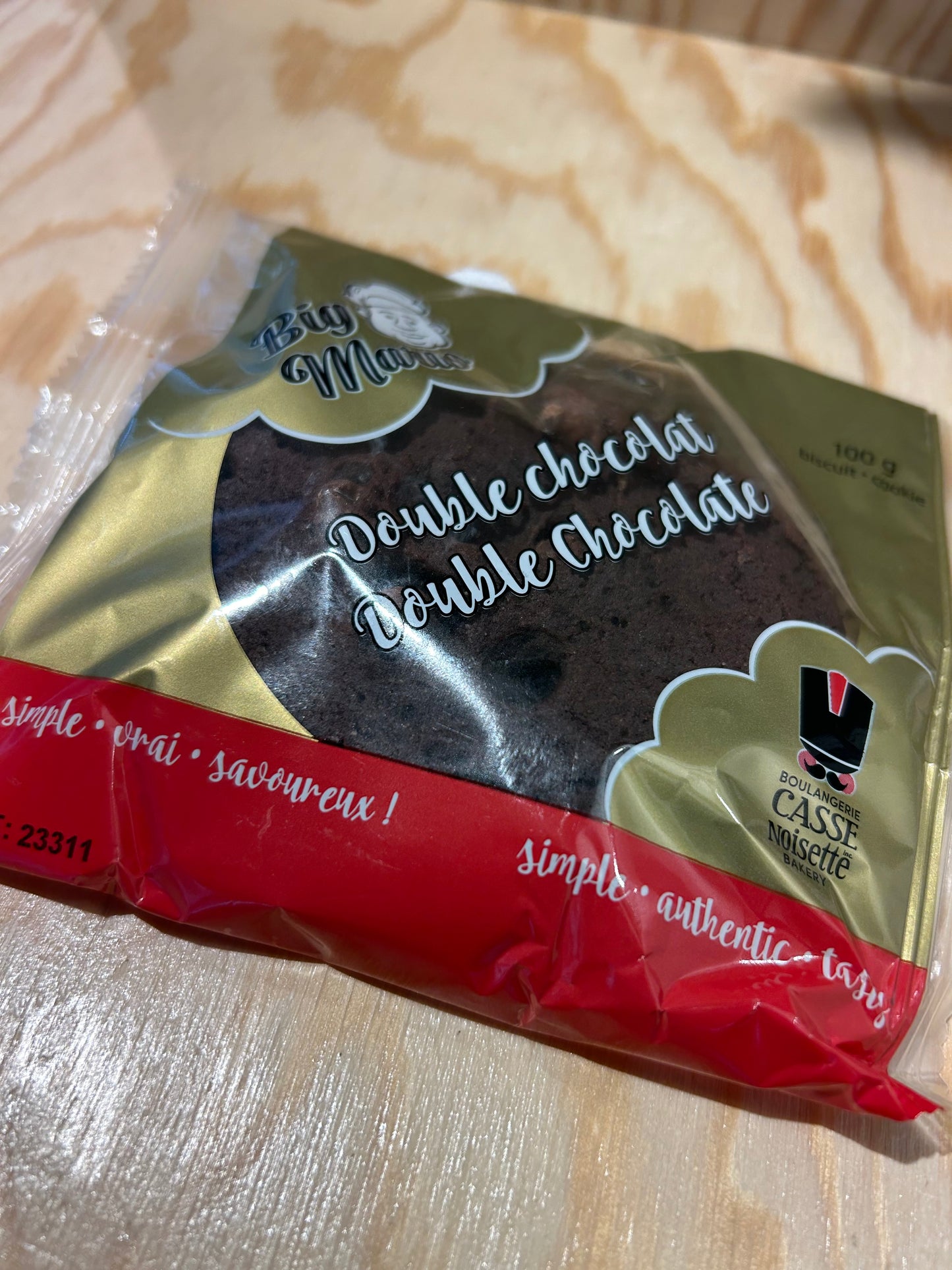 Biscuit - Double chocolat - 100 g