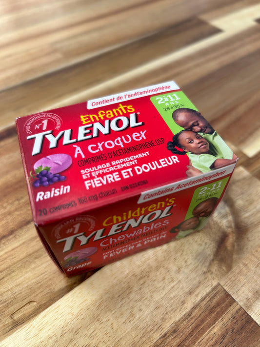 TYLENOL - comprimés - (20) 160 mg