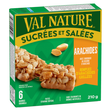 Barre Sucrée et Salées - ARACHIDES -35g