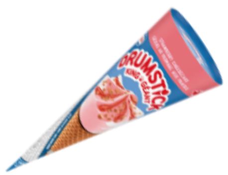 DRUMSTICK - Gâteau Fromage & Fraises - 180ml