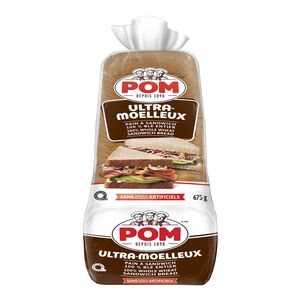 Pain tranché de blé entier ultra-moelleux - 675g