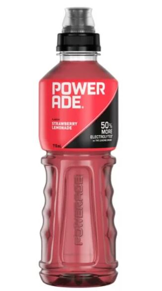 POWERADE ION 4 FRAISE/LIMONADE ROSE - 710 ML