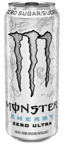 MONSTER ZERO ULTRA (BLANC) - 473 ML